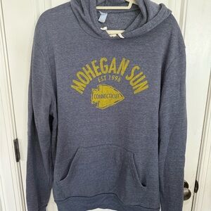 Alternative Gray Hoodie with Yellow Print